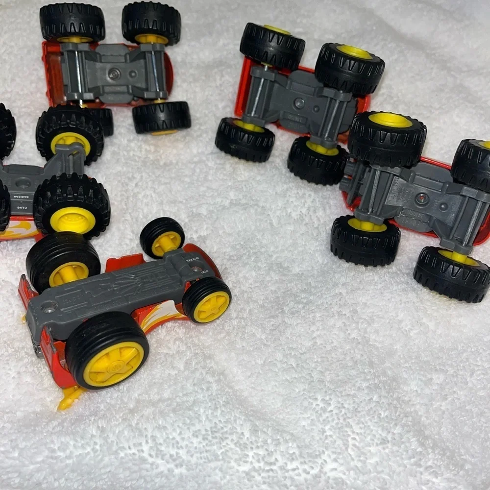 Blaze And Monster Machines 2014 Diecast Lot Of Blaze toy trucks, cars and AJ